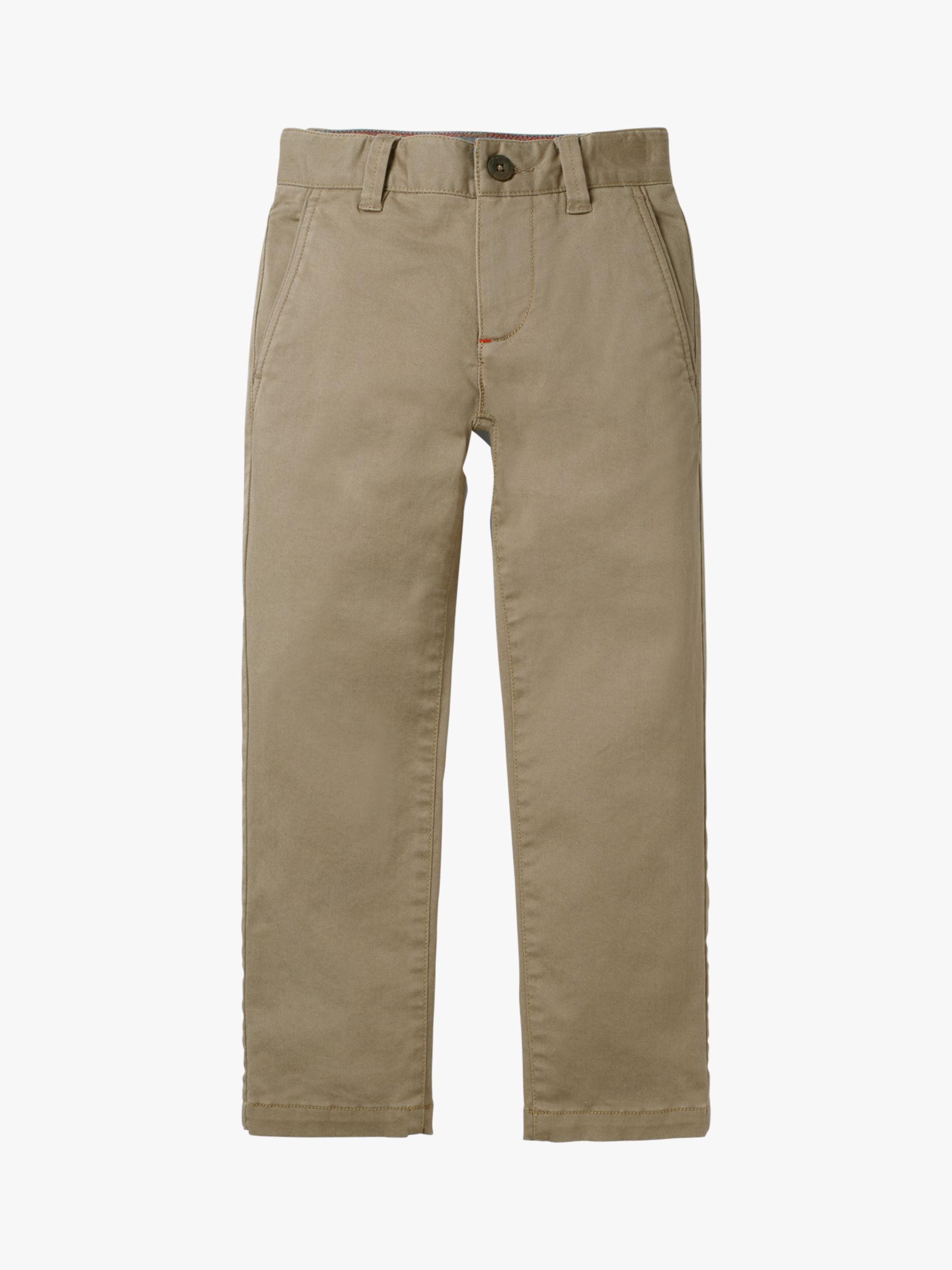 Image of Mini Boden Boys Chino Trousers Nutty Brown