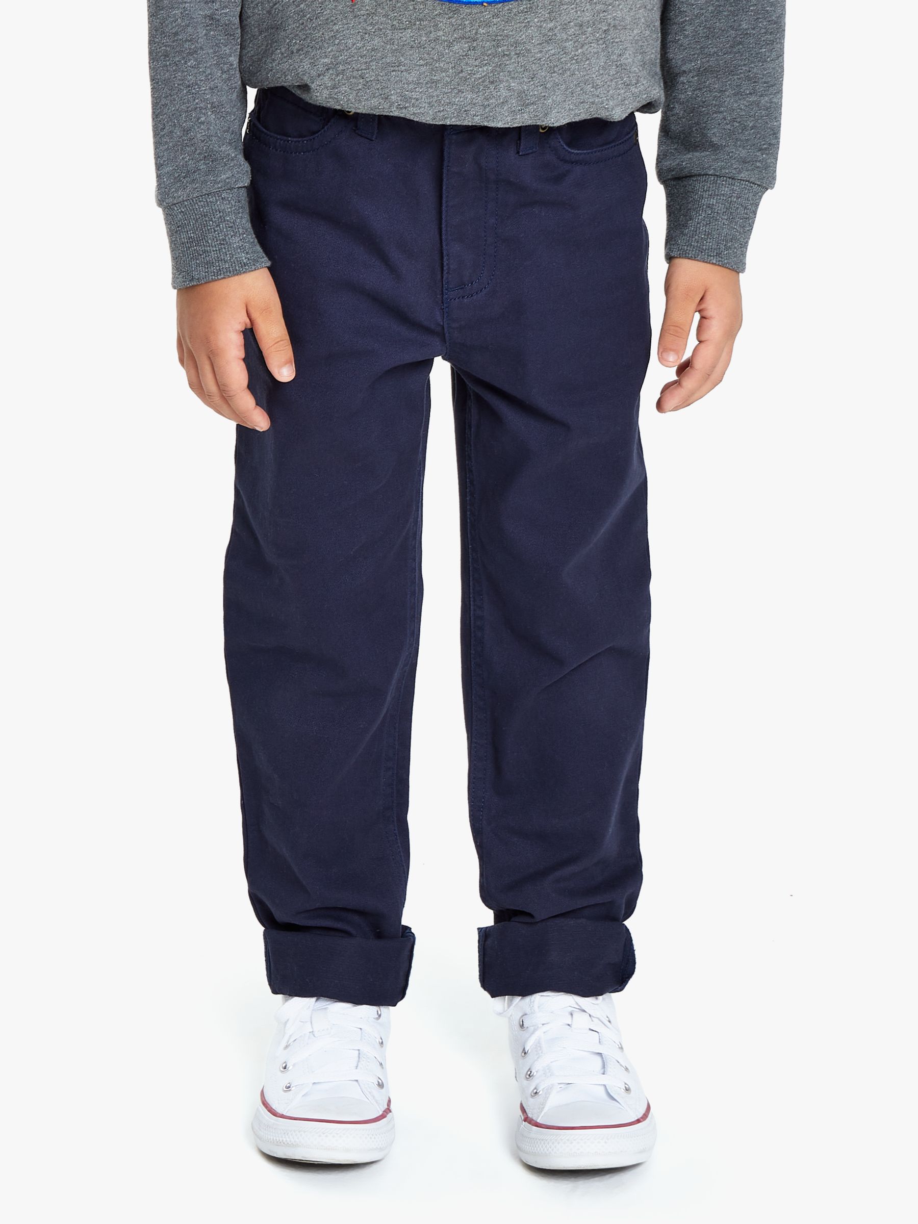Image of John Lewis and Partners Boys 5 Pocket Chino Trousers