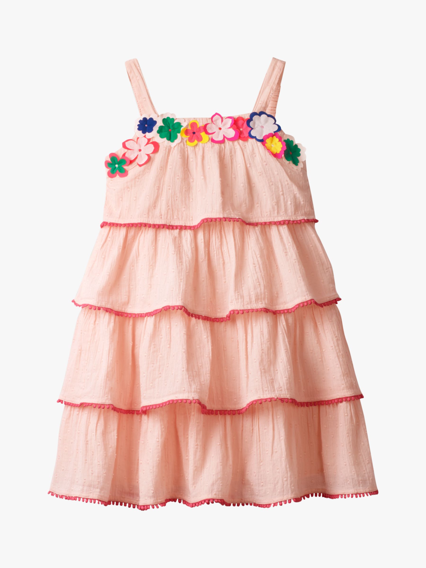 Image of Mini Boden Girls Hula Floral Dress Pink