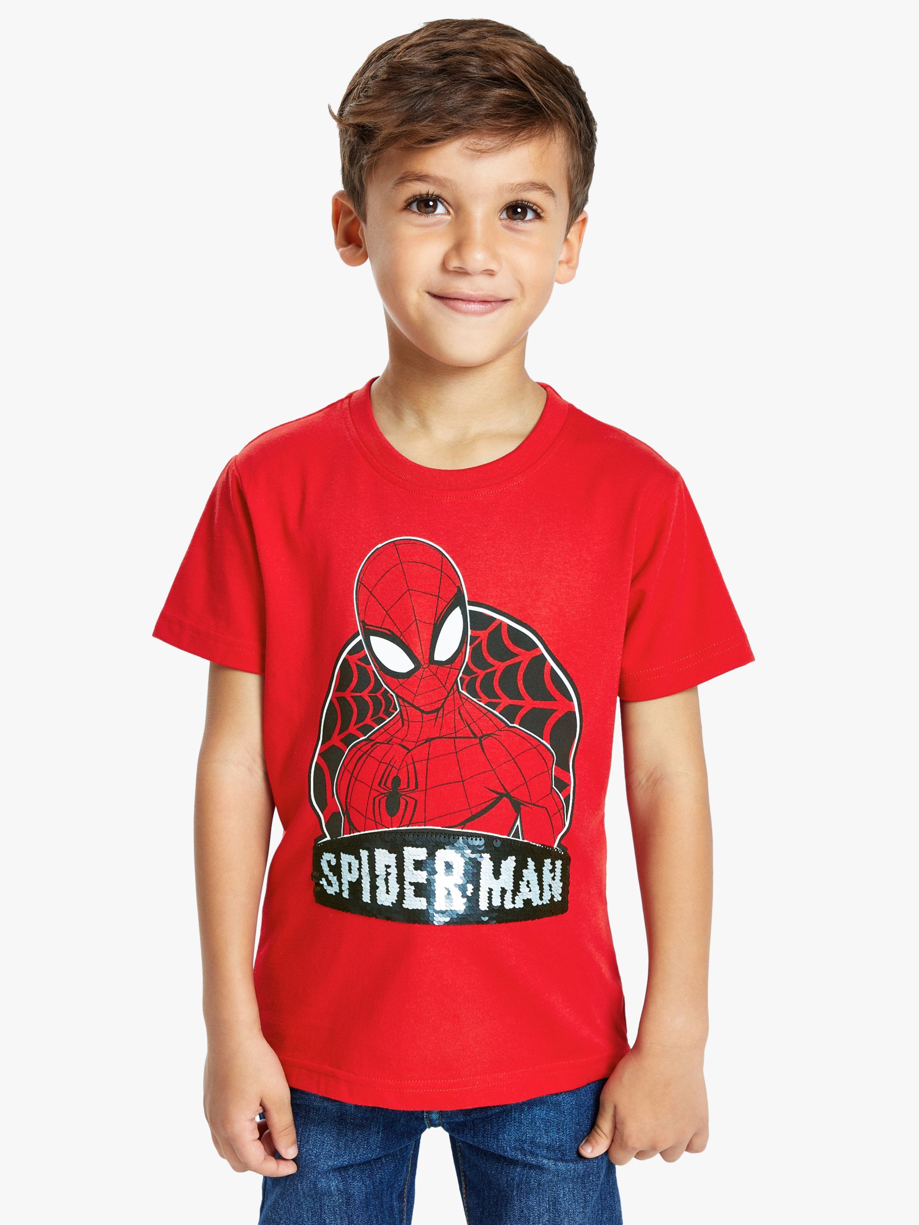 Image of SpiderMan Childrens TShirt Red