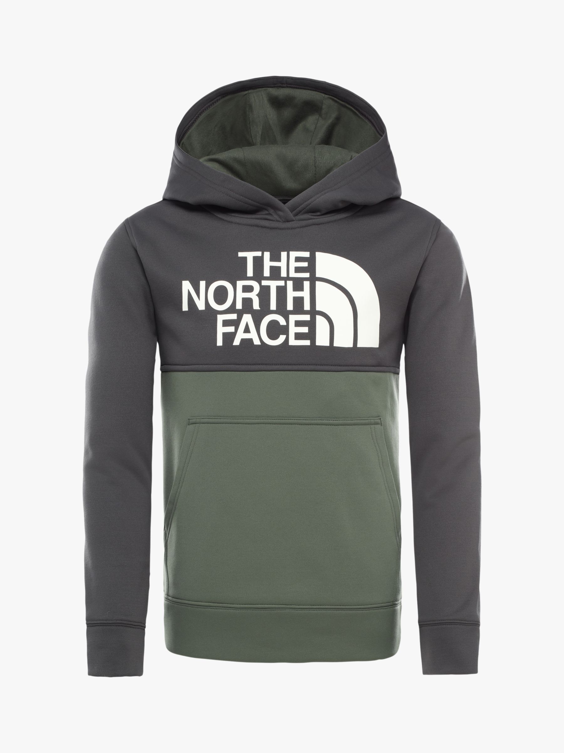 Image of The North Face Boys Surgent Hoodie New Taupe Green
