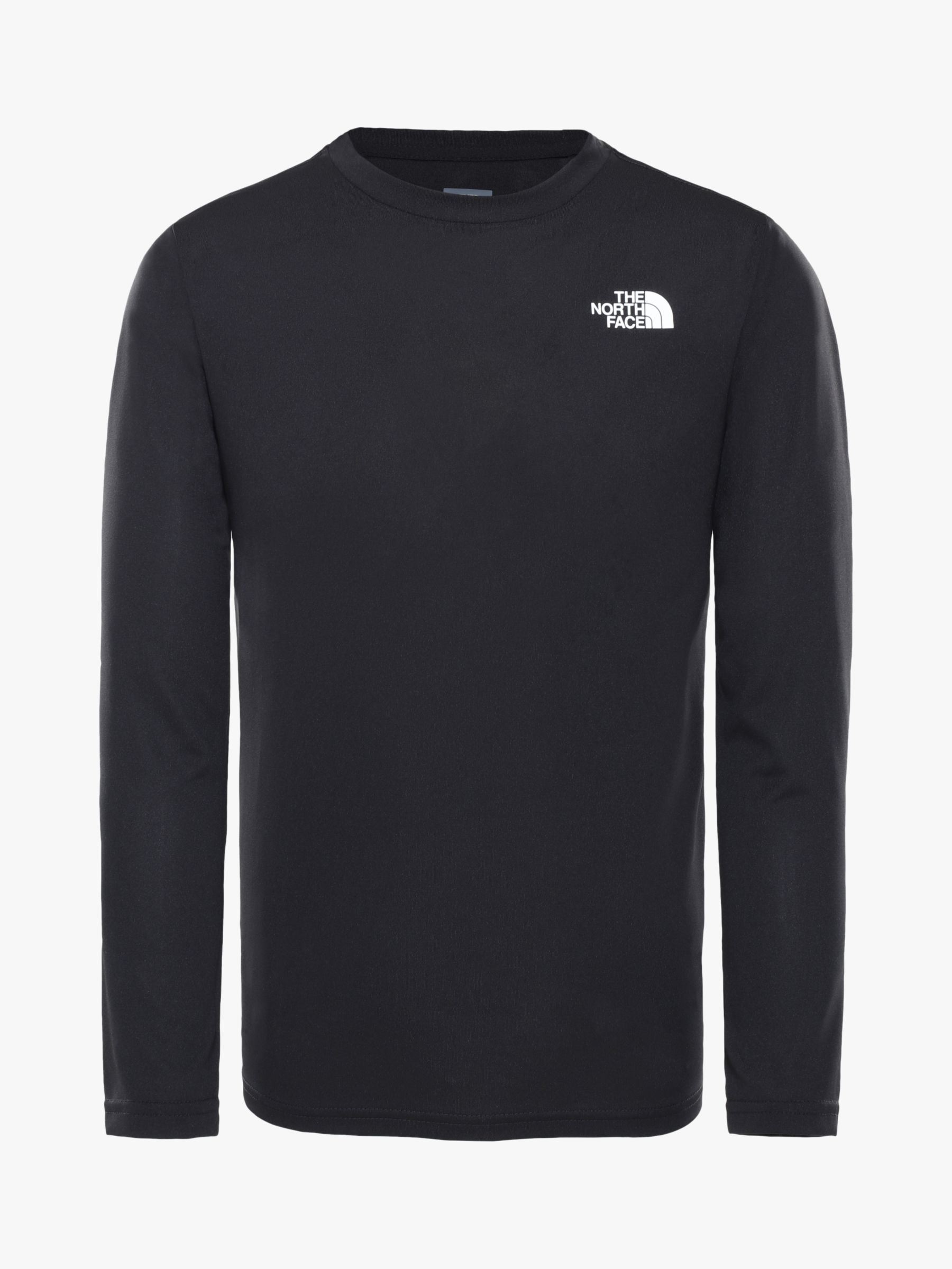 Image of The North Face Boys Reaxion Long Sleeved TShirt Black