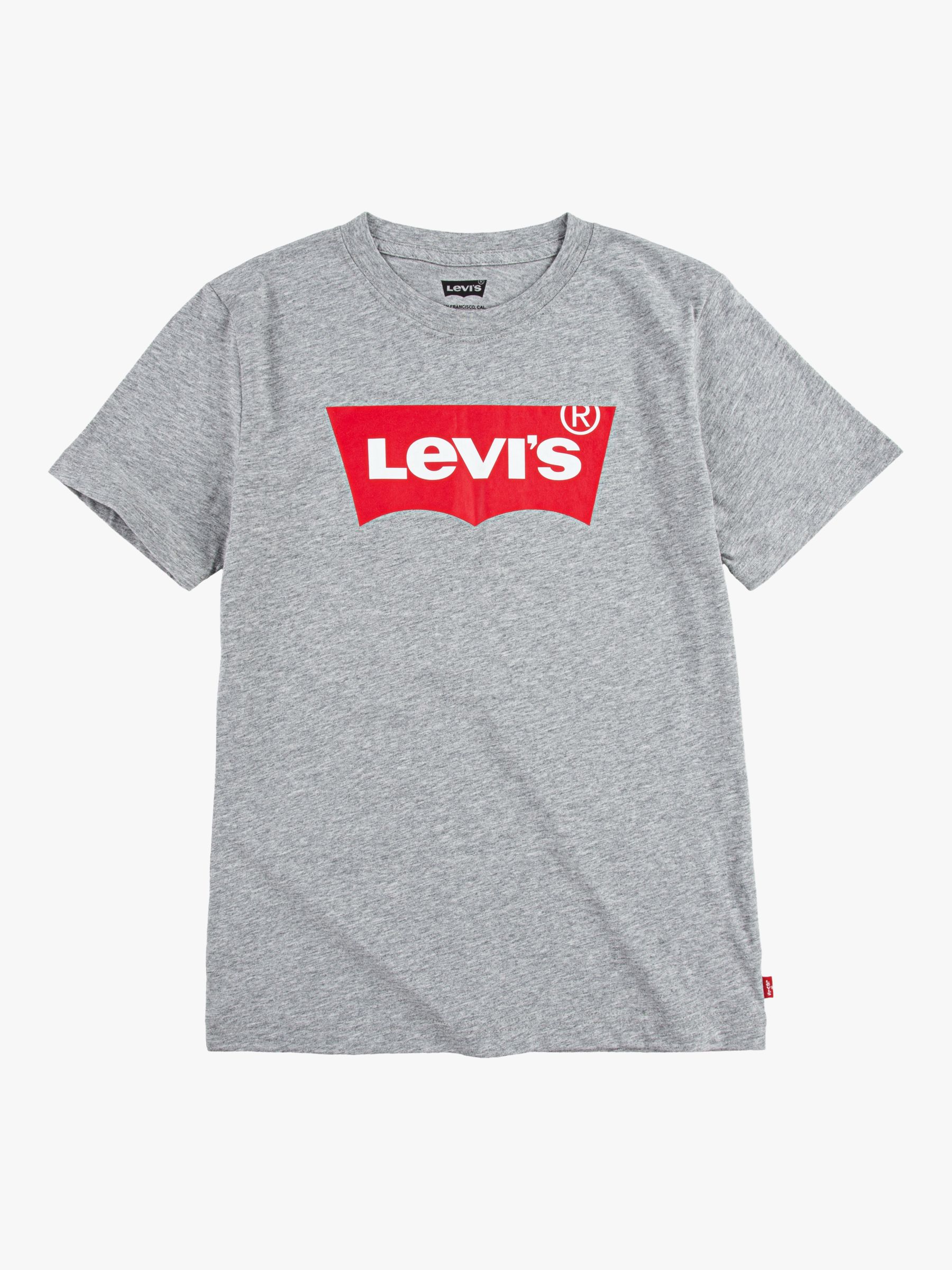 Image of Levis Boys Short Sleeve Batwing Logo TShirt