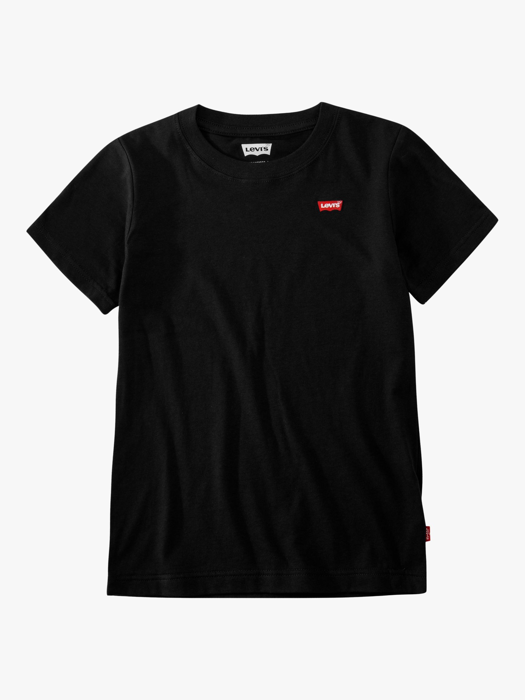 Image of Levis Boys Short Sleeve Batwing Embroidered Logo TShirt