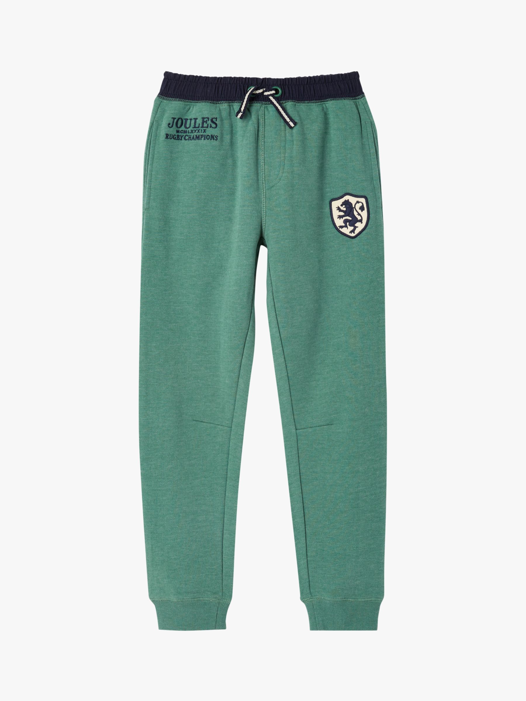 Image of Little Joule Boys Ruck Joggers Green