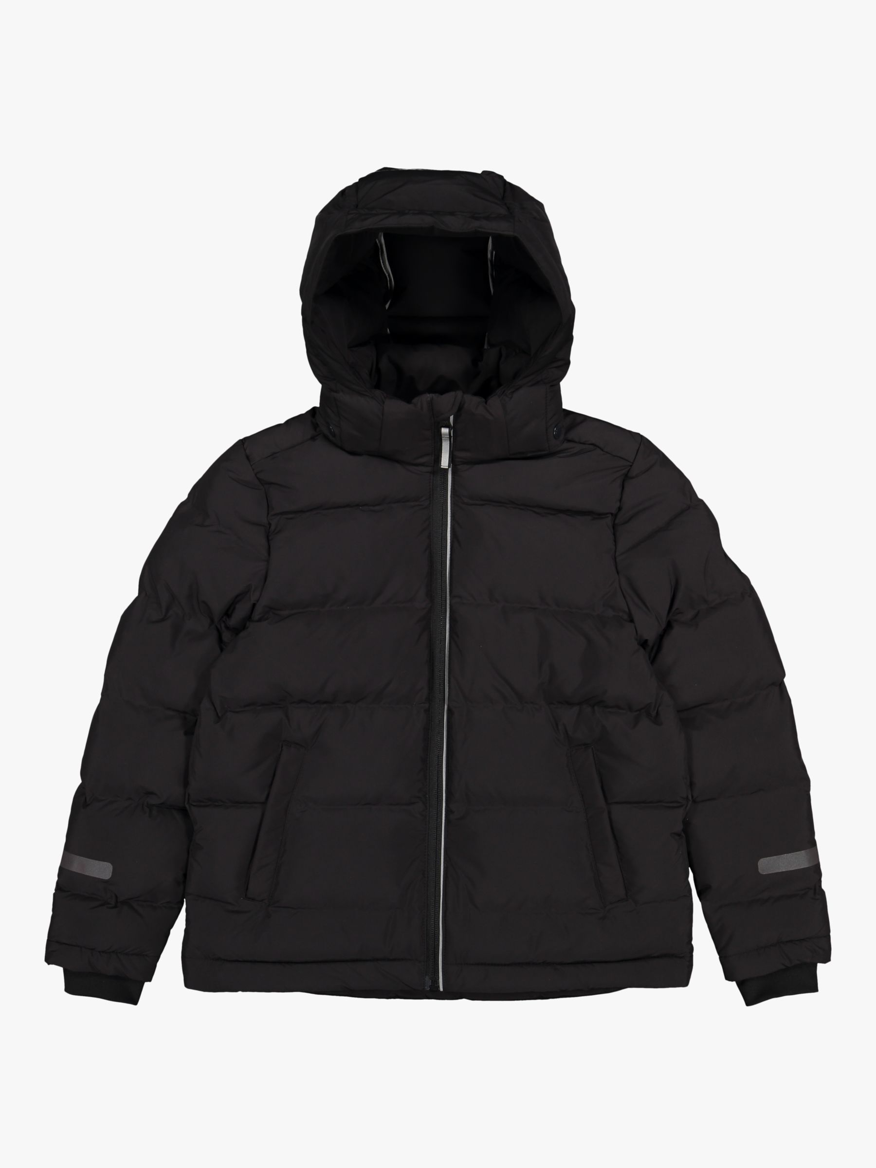 Image of Polarn O Pyret Childrens Waterproof Light Padded Jacket Black