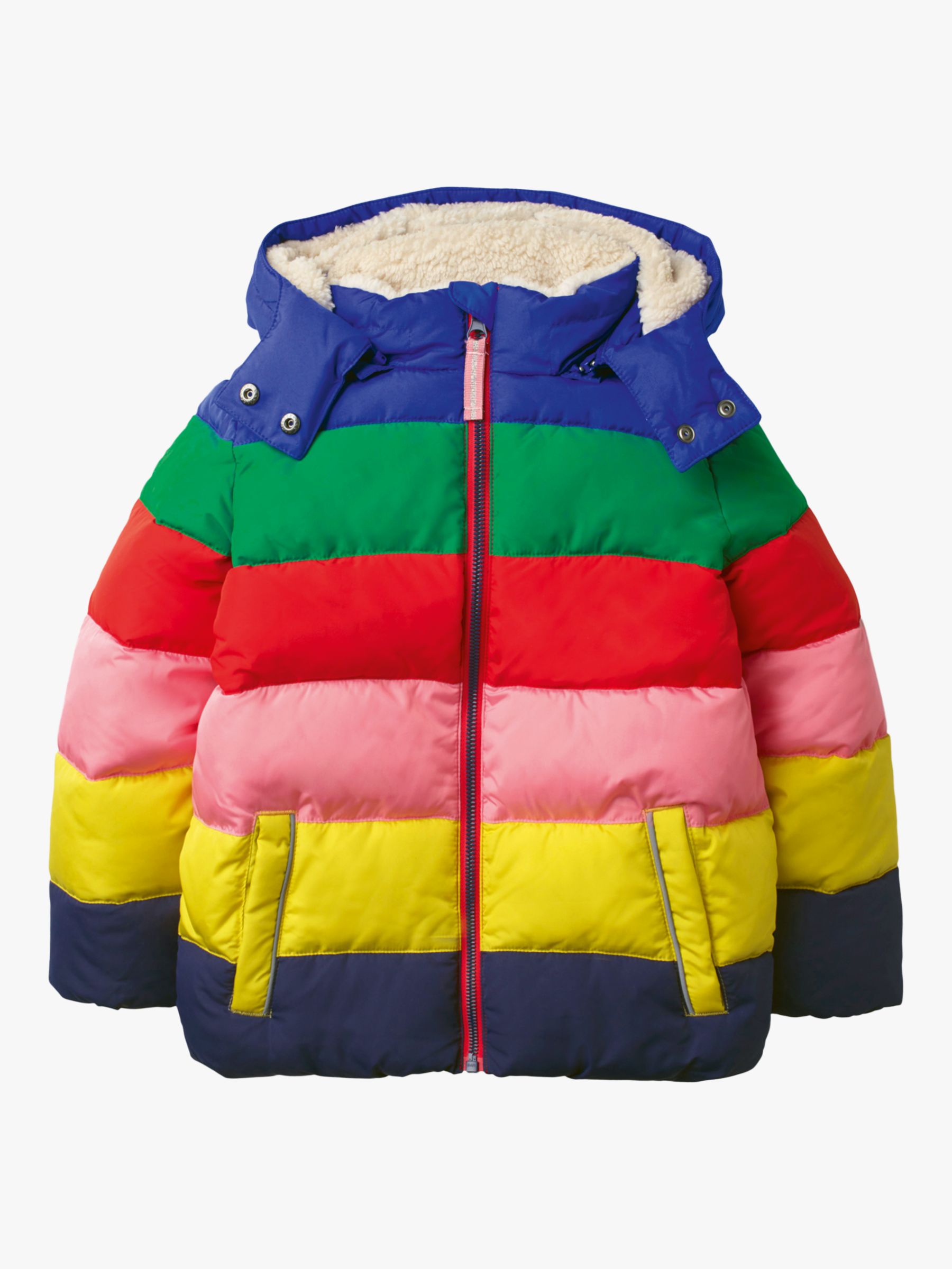 Image of Mini Boden Girls Cosy Padded Jacket Multi