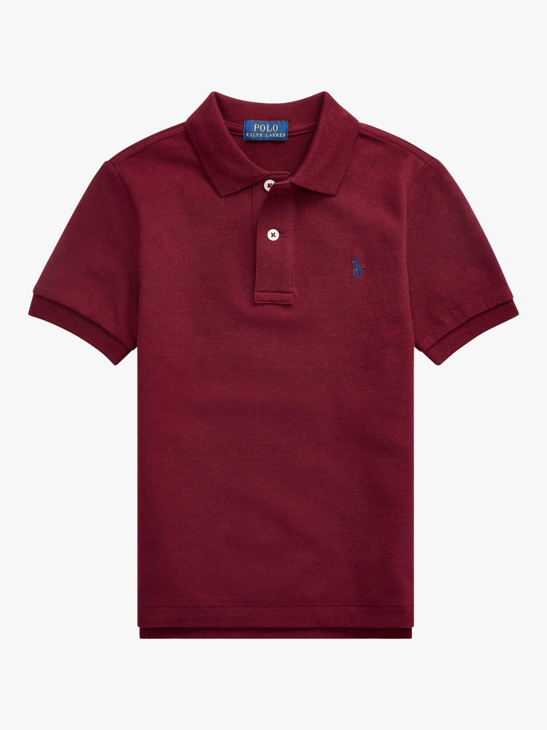 Image of Polo Ralph Lauren Boys Polo Knit Top Red