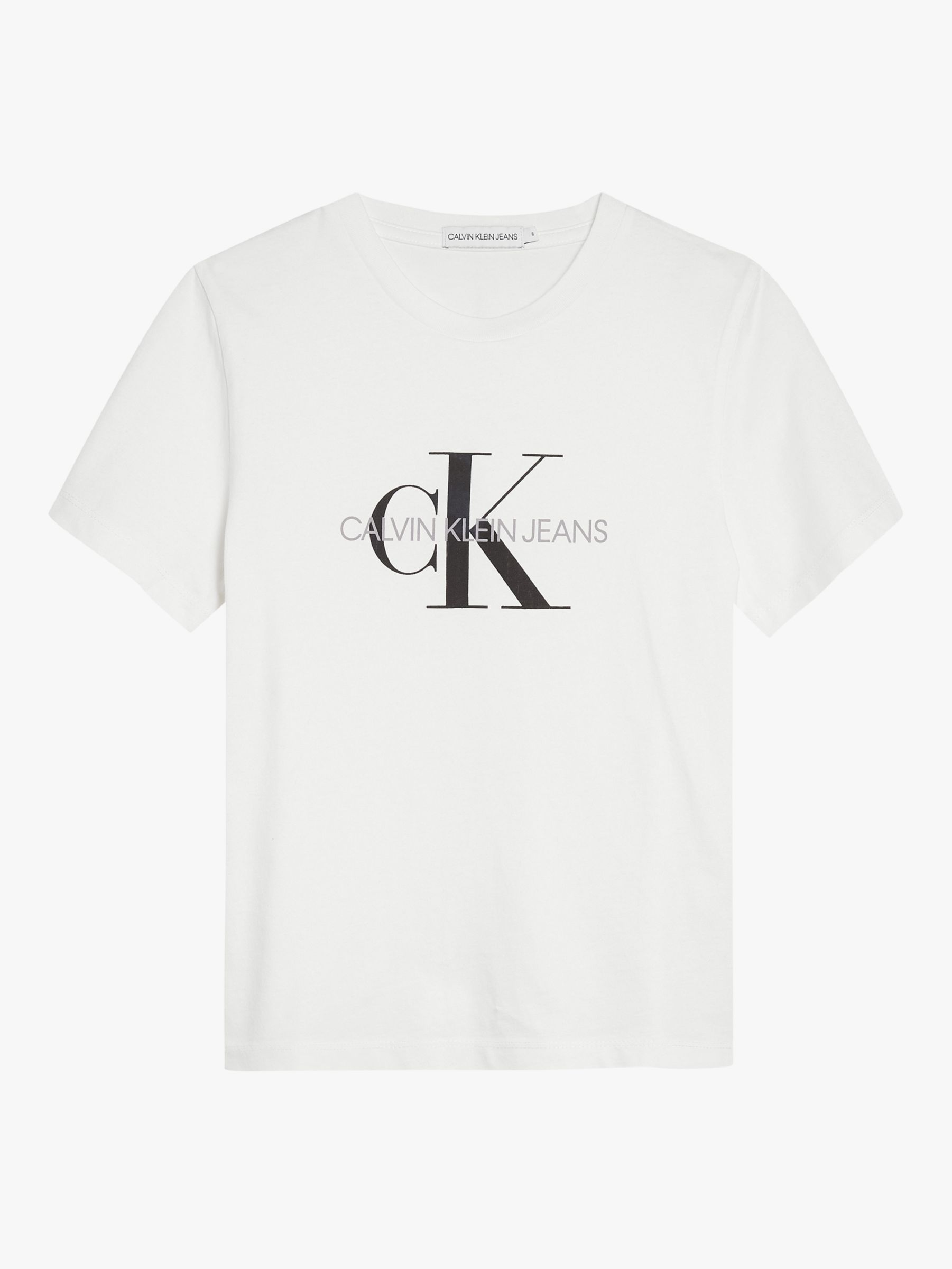 Image of Calvin Klein Boys Organic Cotton Monogram Logo TShirt