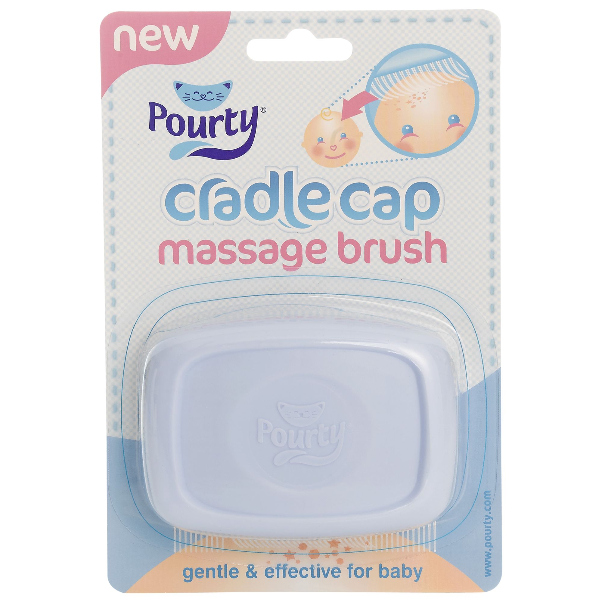 Image of Pourty Cradle Cap Brush