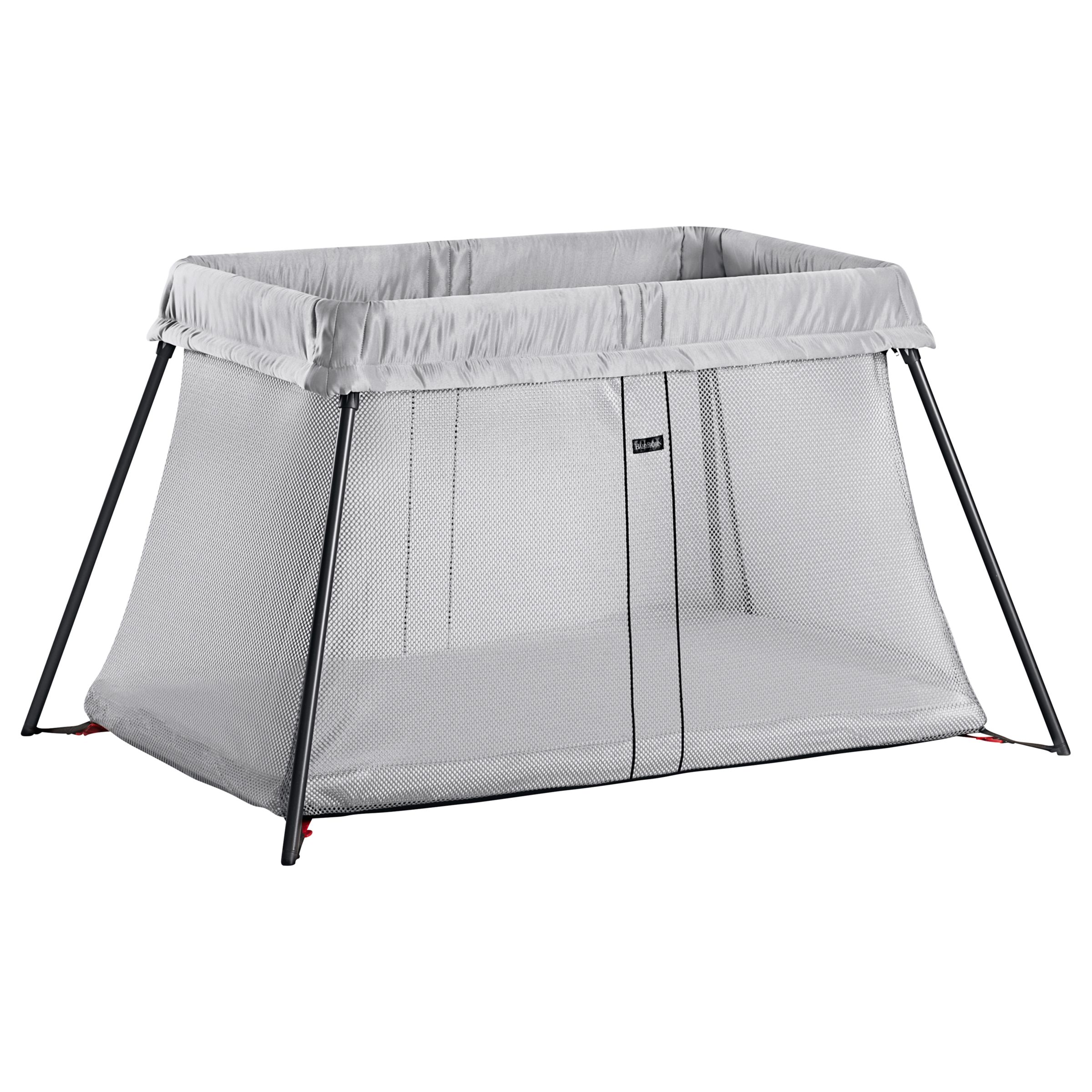 Image of BabyBjrn Travel Cot Light Silver