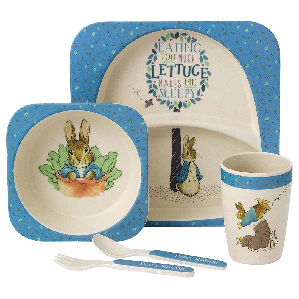 Image of Beatrix Potter Peter Rabbit Dinner Set