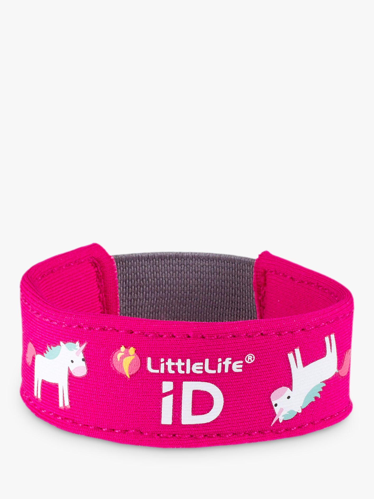 Image of LittleLife Unicorn ID Strap Pink