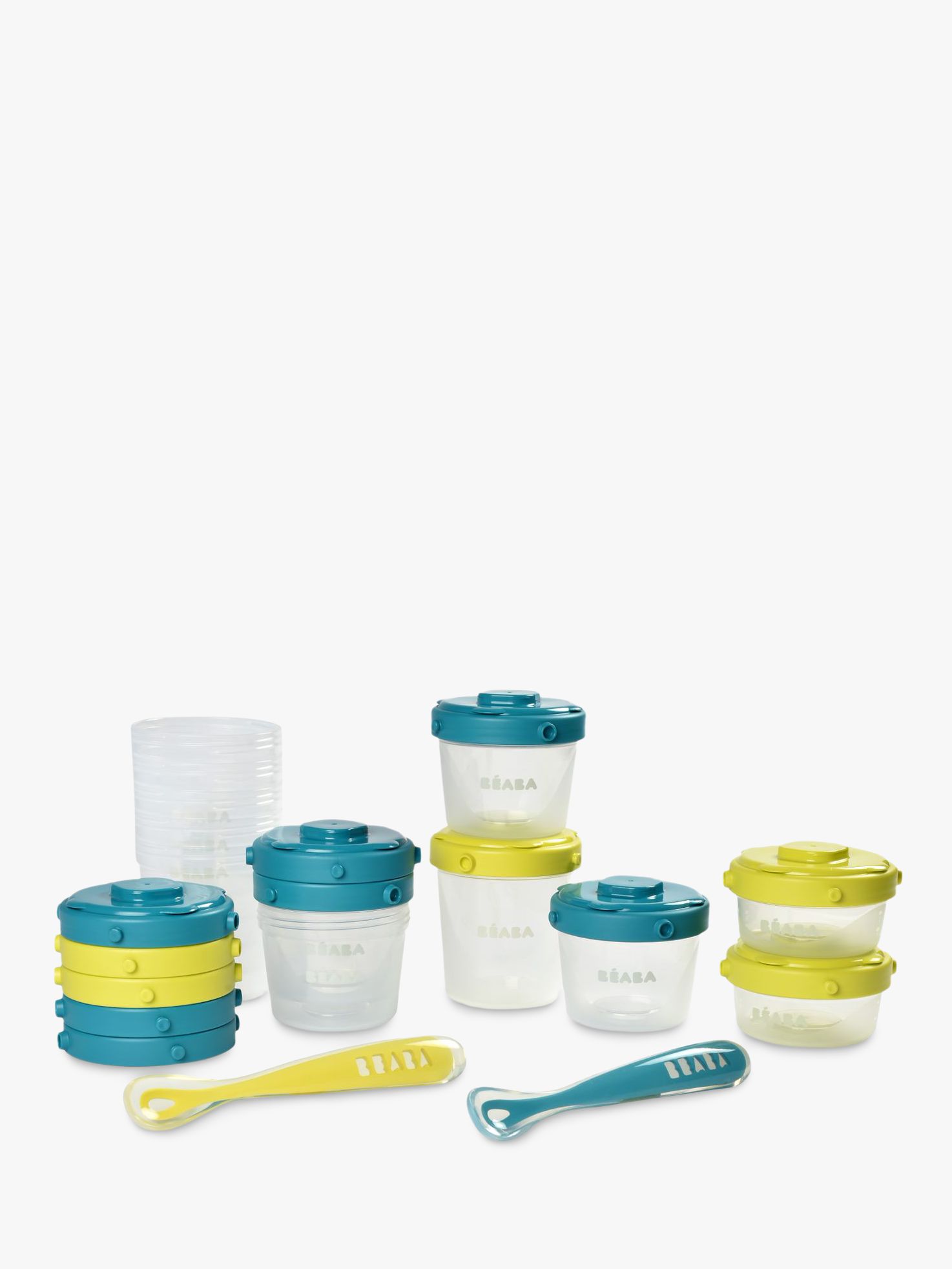 Image of Beaba Baby First Meal Food Storage Container Set