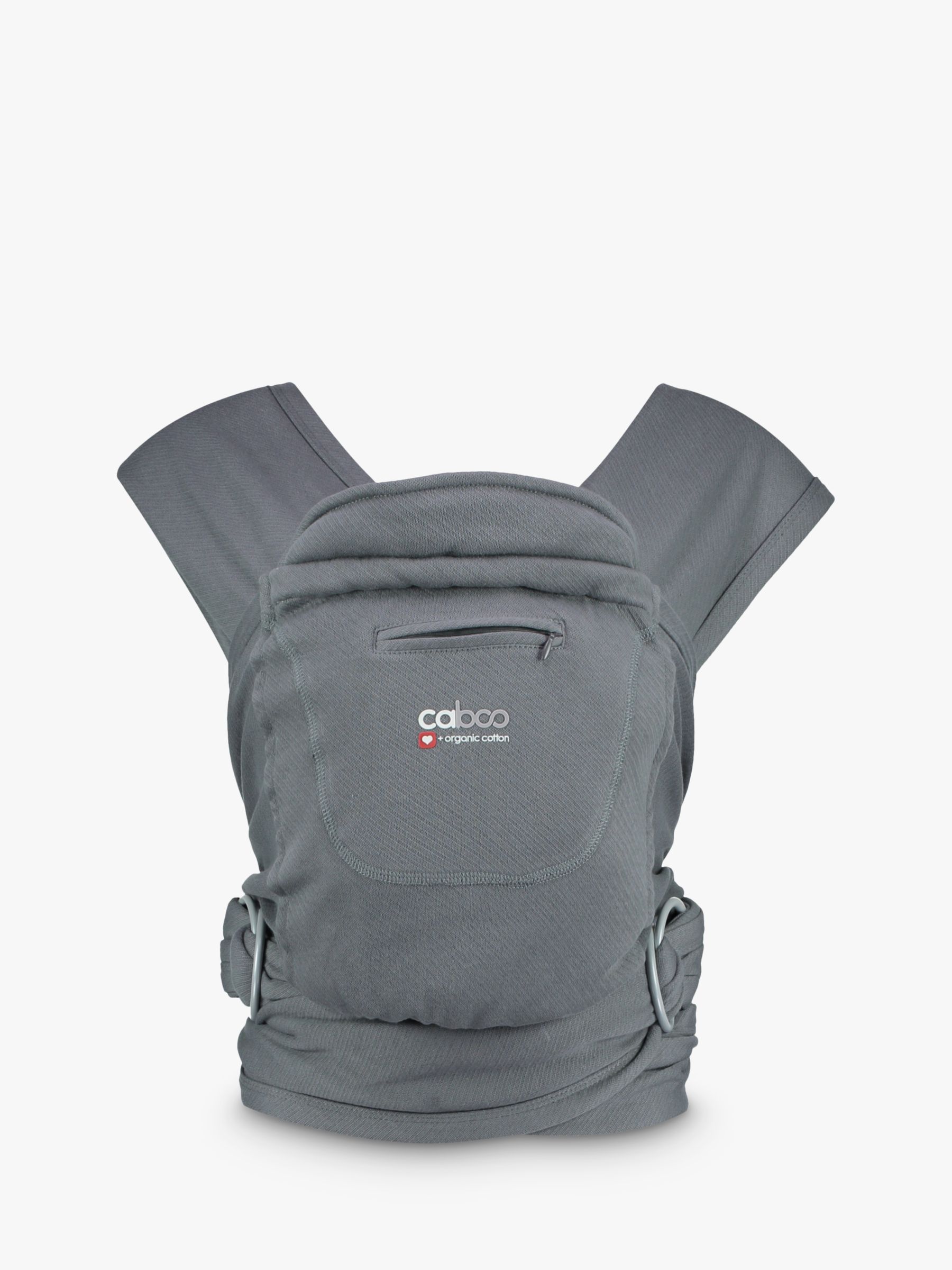 Image of Close Caboo Organic Baby Carrier Pewter