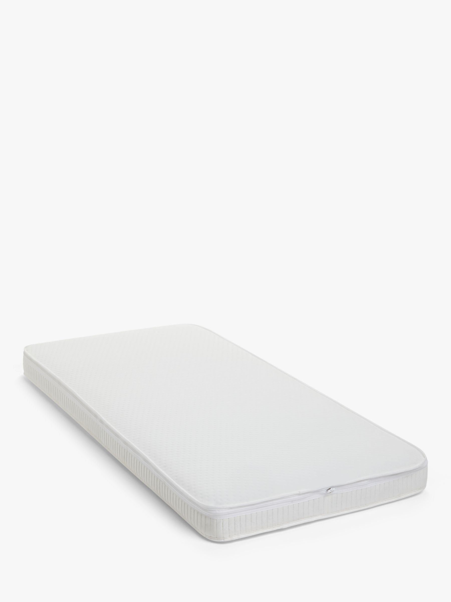 Image of John Lewis and Partners Spring Cotbed Mattress 140 x 70cm