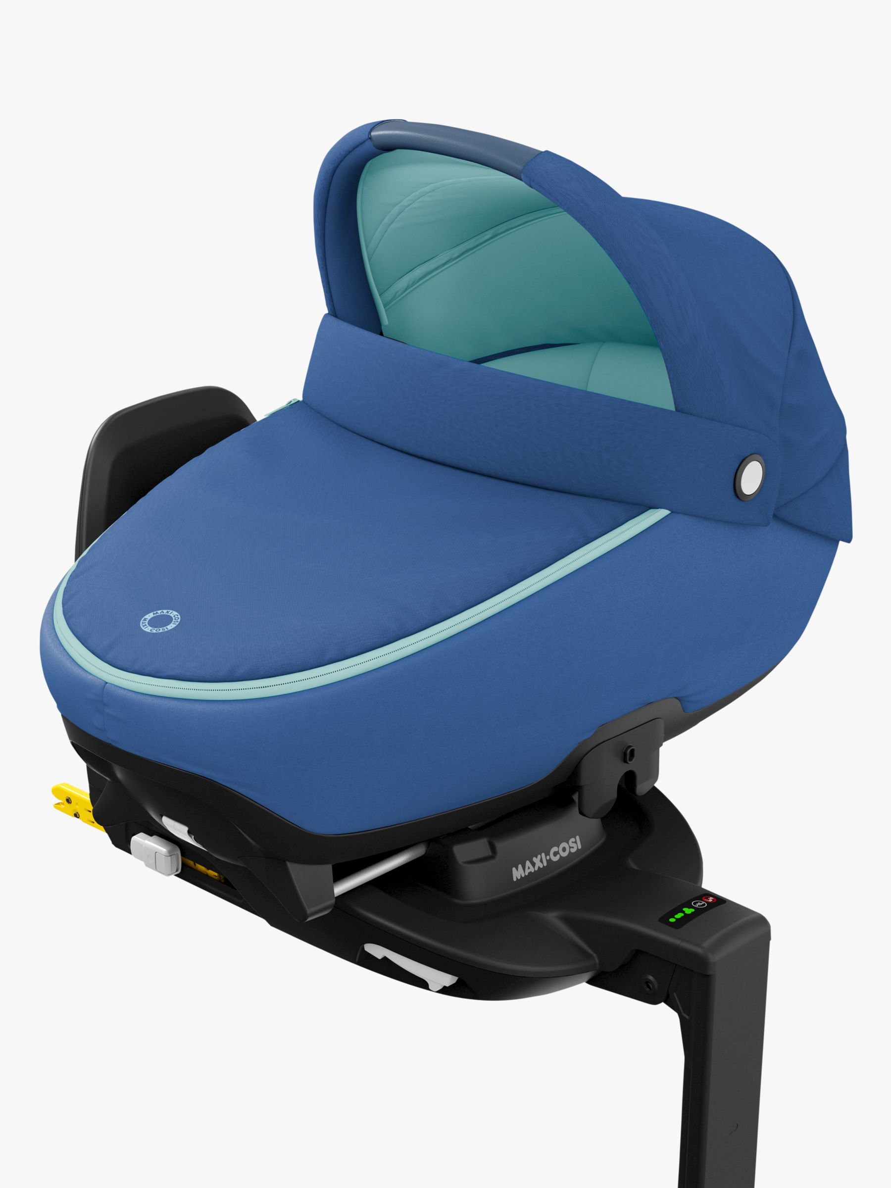Image of MaxiCosi Jade Group 0 iSize Carrycot Car Seat Essential Blue