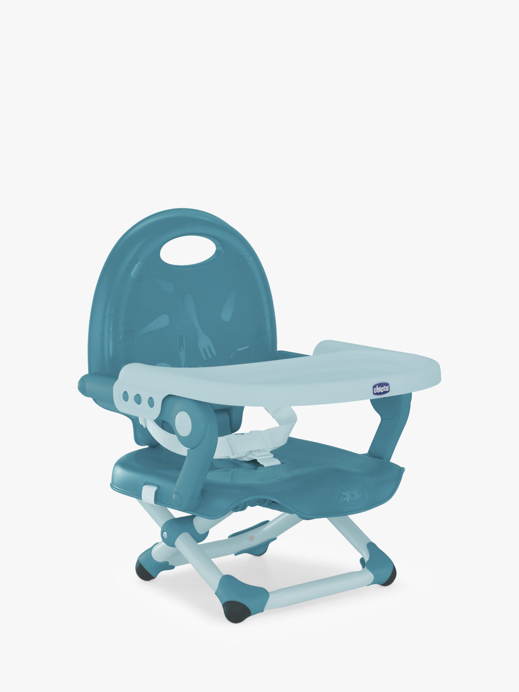 Image of Chicco Pocket Snack Highchair Blue