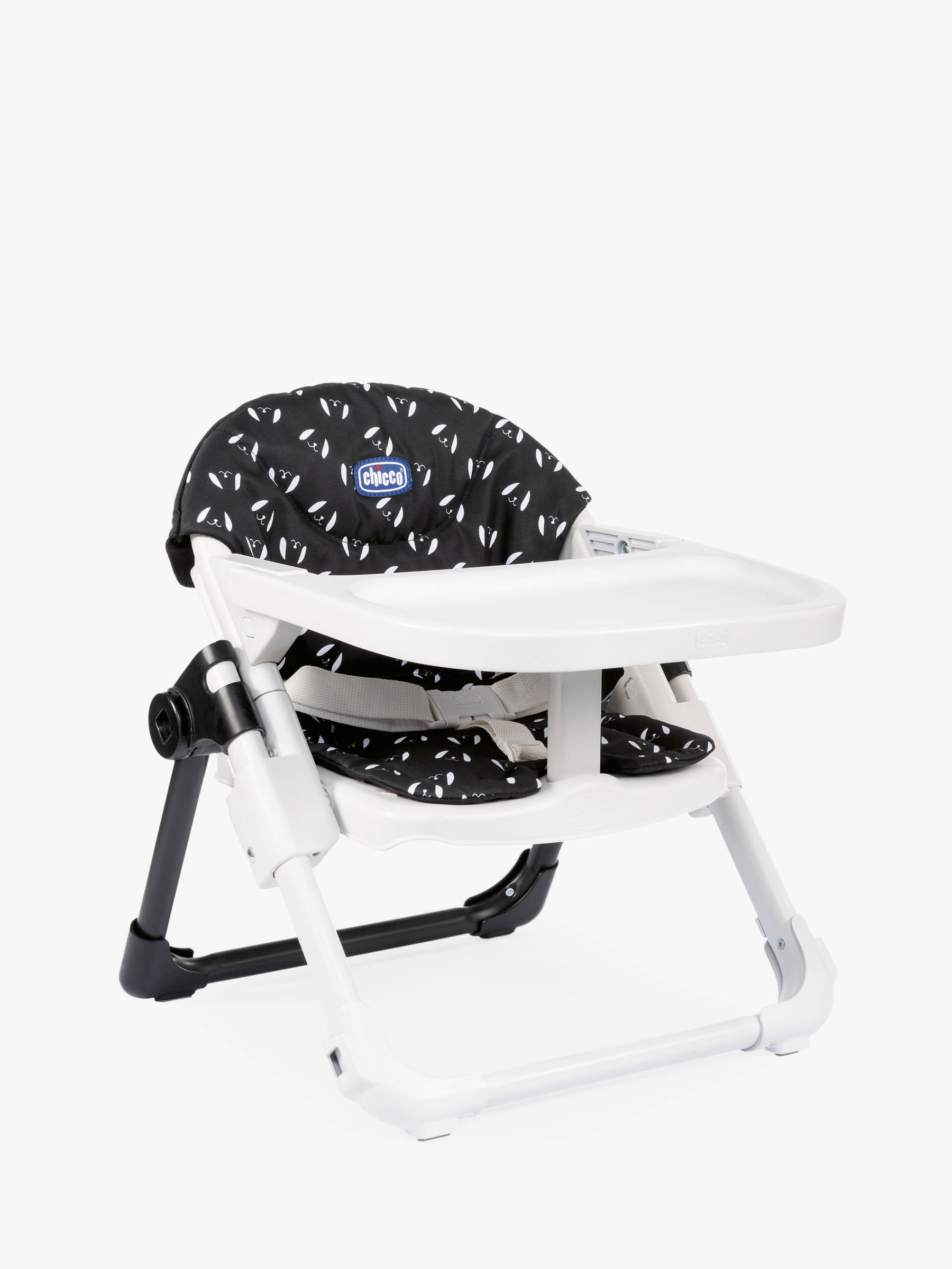 Image of Chicco Chairy Dog Print Booster Seat Black