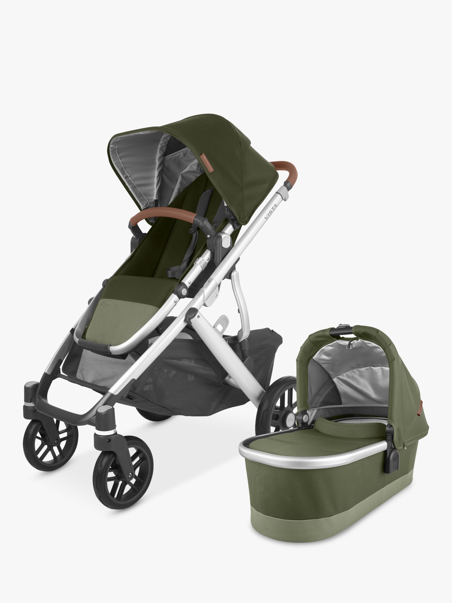 Image of UPPAbaby Vista V2 Pushchair and Carrycot Hazel