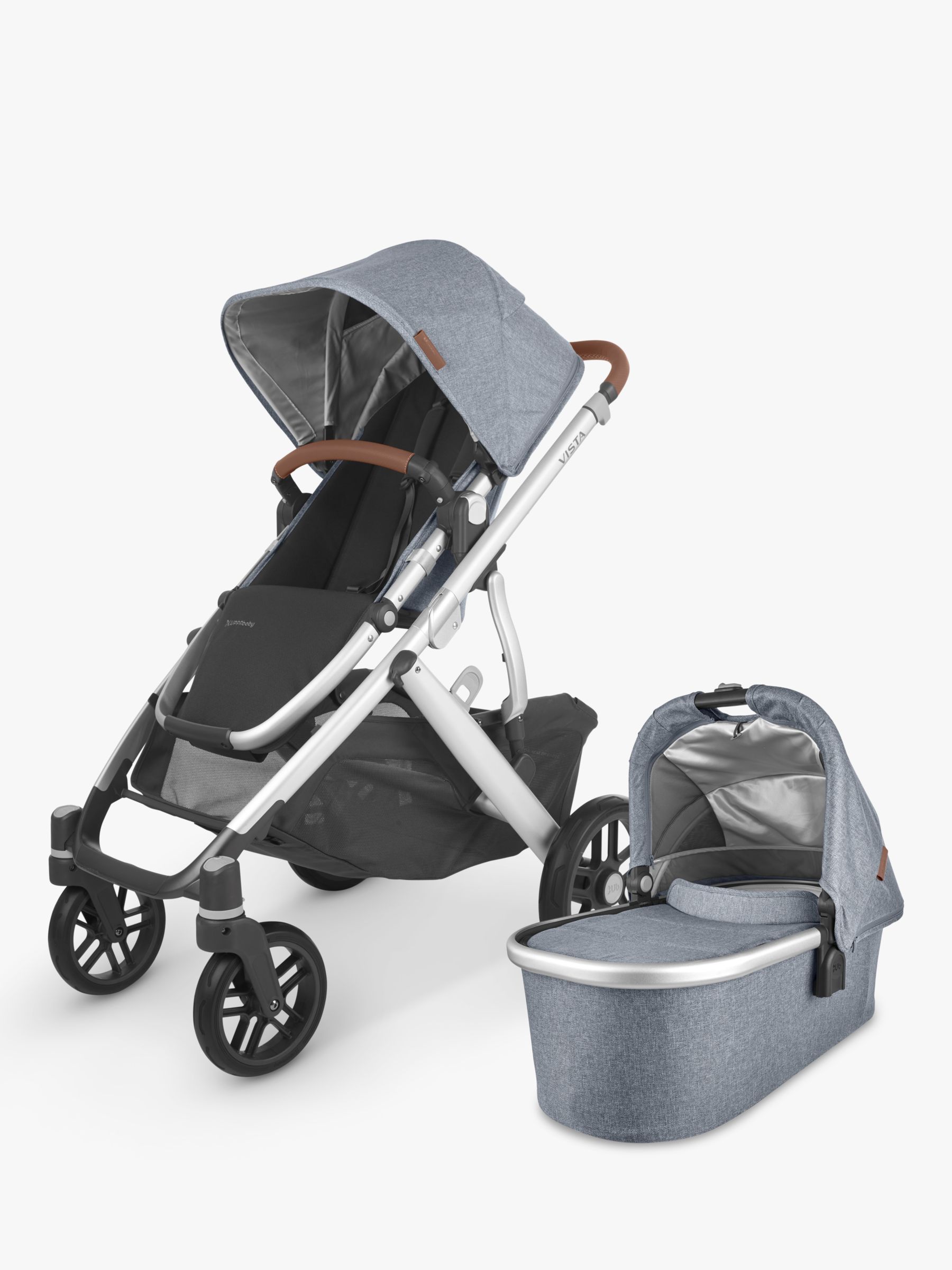Image of UPPAbaby Vista V2 Pushchair and Carrycot Gregory