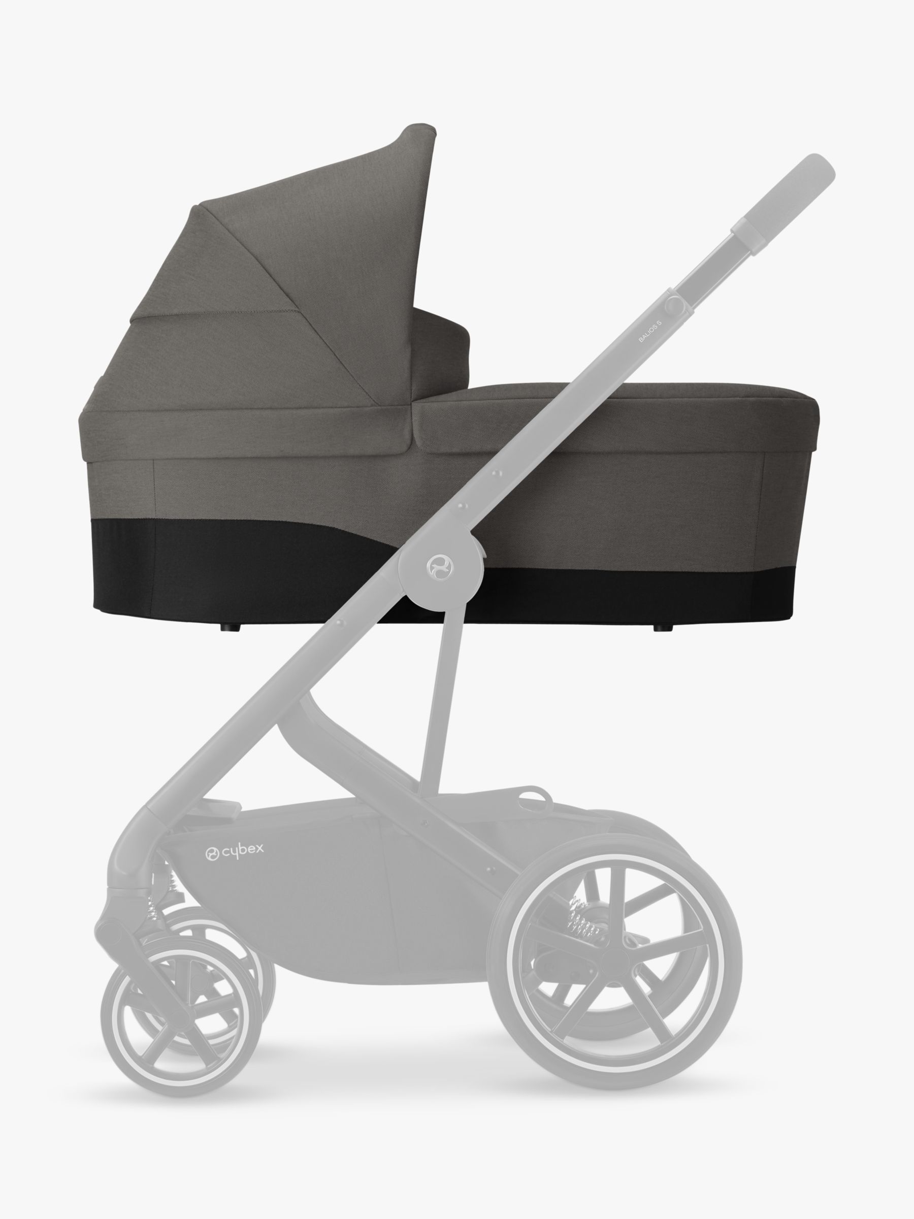 Image of Cybex Cot S Balios S and Eezy S Twist Compatible Carrycot Soho Grey