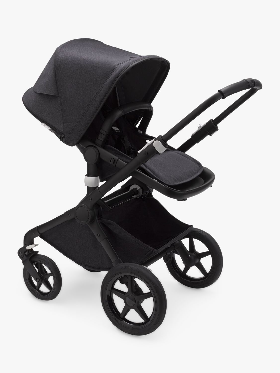 Image of Bugaboo Fox2 Complete Pushchair Mineral Washed Black