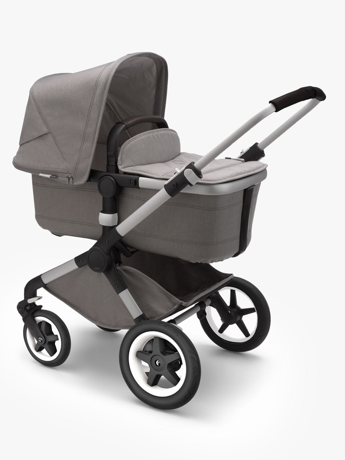 Image of Bugaboo Fox2 Complete Pushchair Mineral Light Grey
