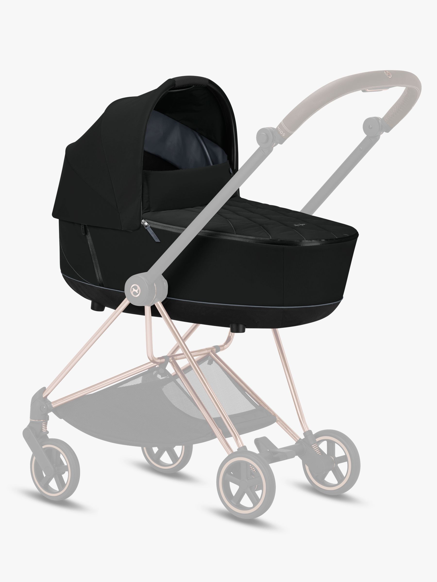 Image of Cybex Mios Lux Carry Cot Deep Black