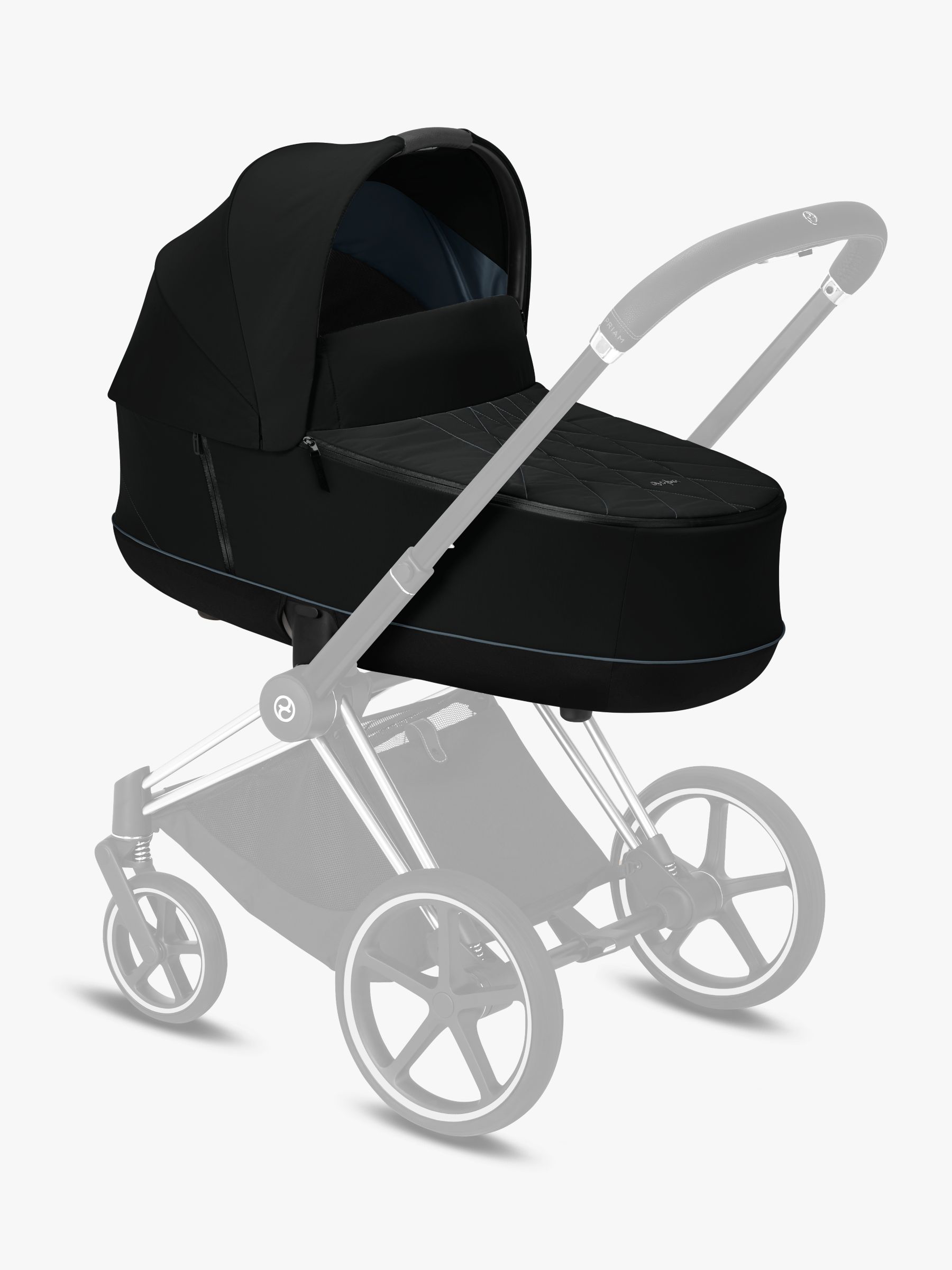 Image of Cybex ePriamPriam Lux Carry Cot Deep Black