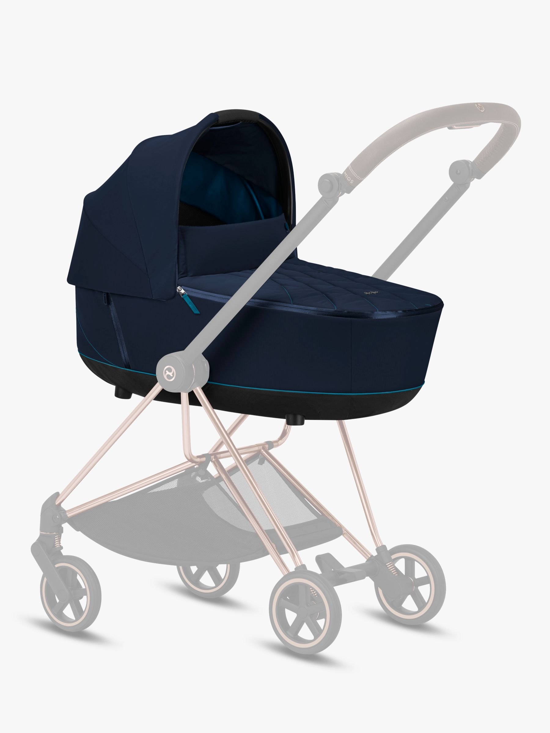 Image of Cybex Mios Lux Carry Cot Nautical Blue