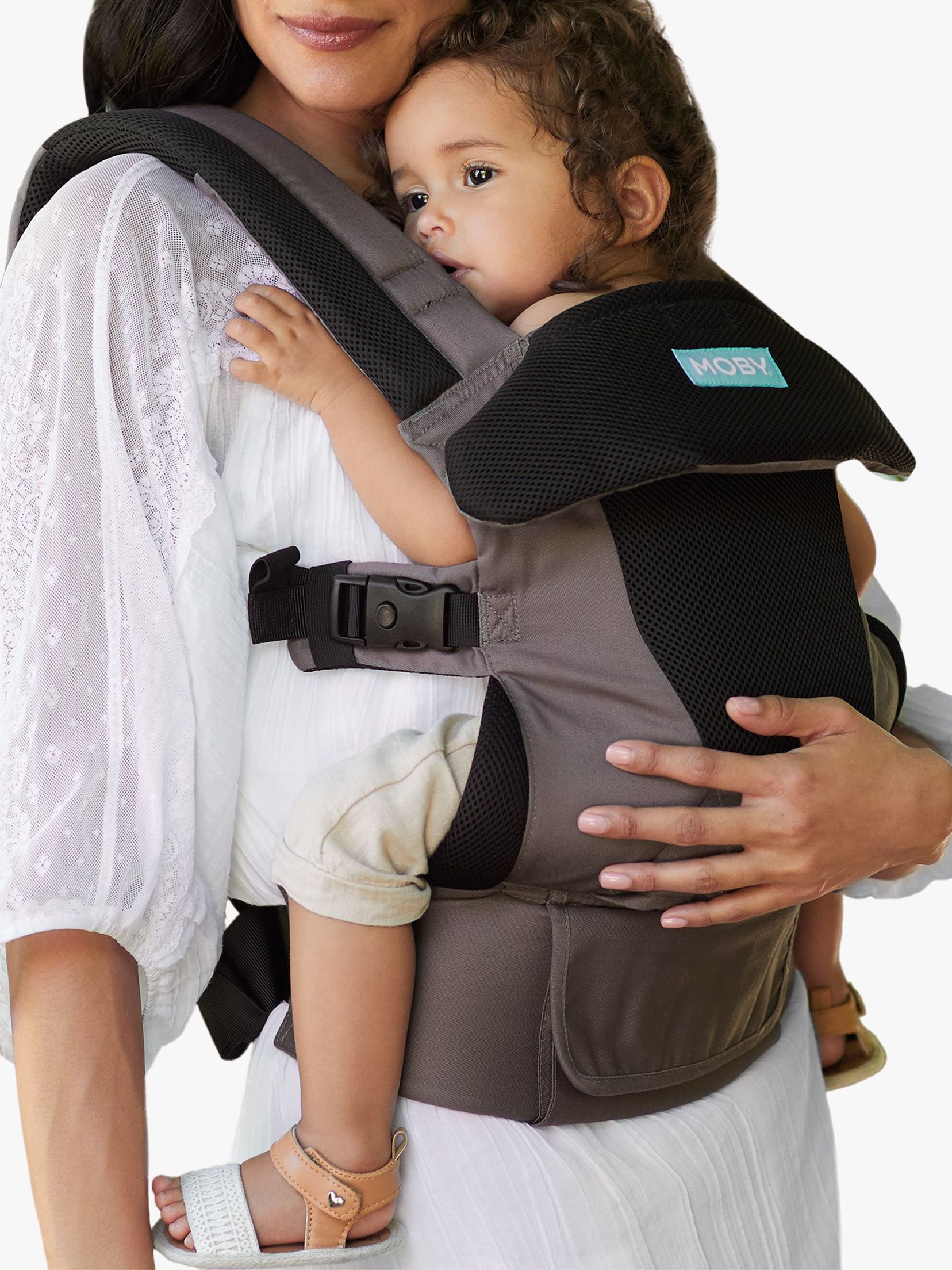 Image of MOBY Move AllPosition Baby Carrier Charcoal