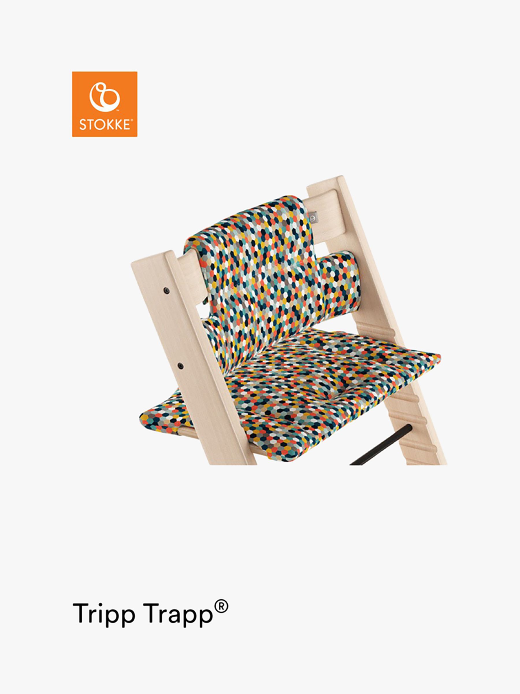 Image of Stokke Tripp Trapp Classic Highchair Cushion HoneycombHappy