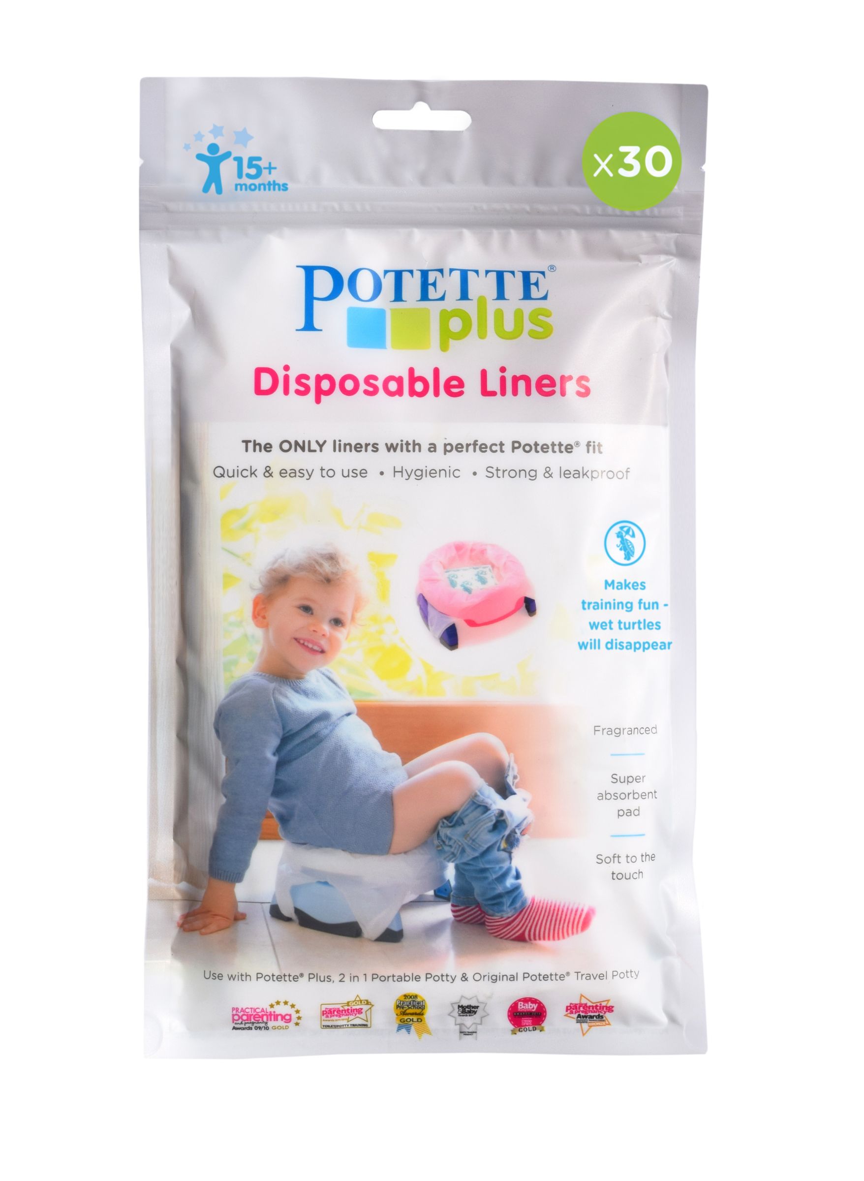 Image of Potette Plus Travel Potty Liners Pack of 30