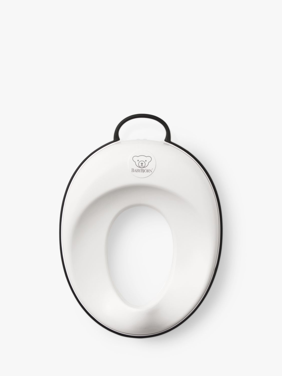 Image of BabyBjrn Toilet Trainer Seat WhiteBlack Trim
